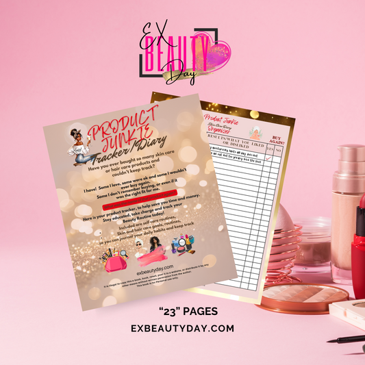 Product Junkie Beauty Tracker Diary- "Ebook"
