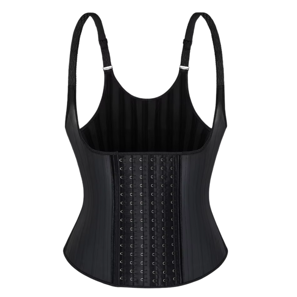 Plus Size 6 Row Latex Waist Trainer Vest