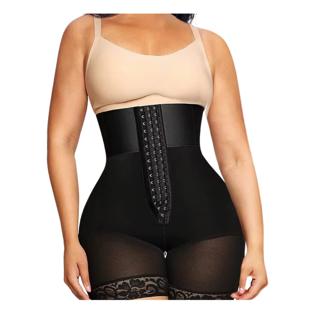 High Waist 3 Row Butt Lifting Shorts BBL