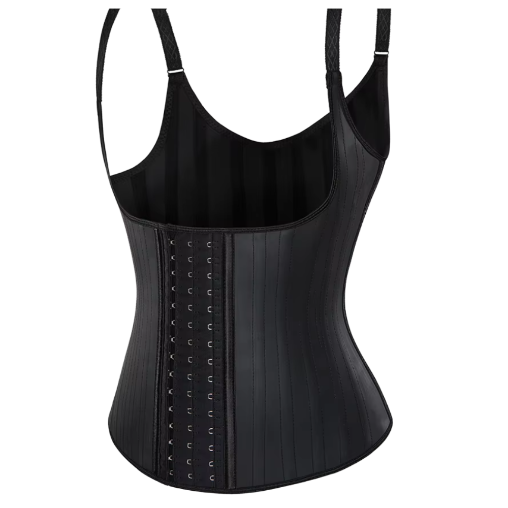 Plus Size 3 Row Latex Waist Trainer Vest