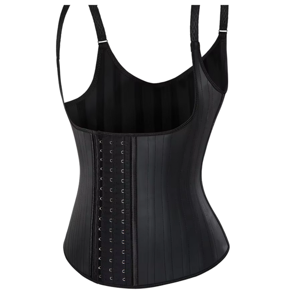 Plus Size 3 Row Latex Waist Trainer Vest