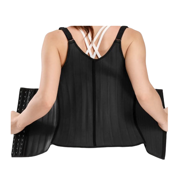 Plus Size 3 Row Latex Waist Trainer Vest