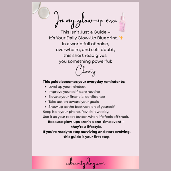 Ultimate 7-Step Beauty and Wealth Glow Up Guide E-Book