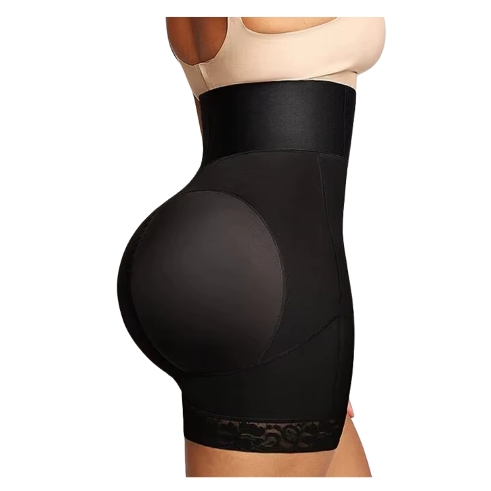 High Waist 3 Row Butt Lifting Shorts BBL