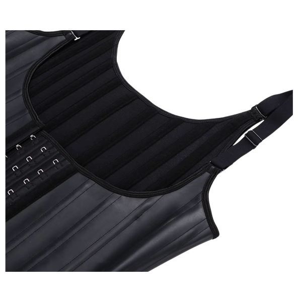 Plus Size 3 Row Latex Waist Trainer Vest