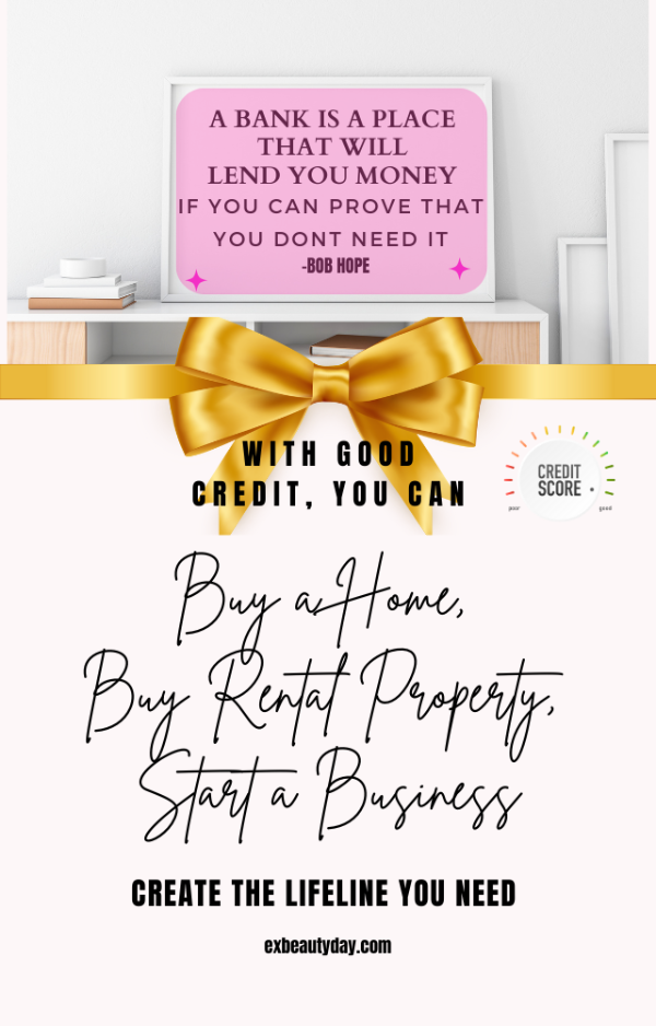 introduction page for having good credit 