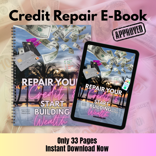 Repair Your Credit And Start Building Wealth in 90 Days E-book